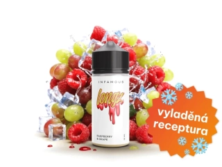 Příchuť SNV Infamous LongZ - Raspberry & Grape 10ml/100