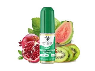 Bar Juice 5000 Salt Kiwi Passionfruit Guava 20mg 10ml Kiwi, Marakuja, guava