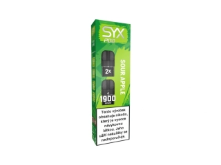SYX POD NÁPLŇ SOUR APPLE 16,5 MG 2x2 ML