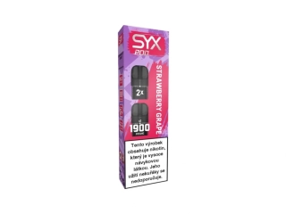 SYX POD NÁPLŇ STRAWBERRY GRAPE 16,5 MG 2x2 ML