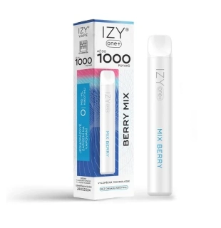 IZY ONE+ 1000 BERRY MIX 0MG