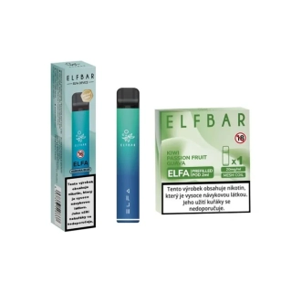 ELF BAR ELFA POD STARTER KIT - KIWI PASSION FRUIT GUAVA 20mg