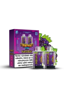 KURWA POD 2ks BLACKCURRANT PURPLE GRAPE 
