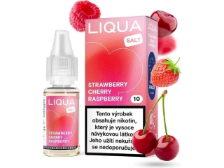 LIQUA Salt Strawberry Cherry Raspberry 10ml 10mg