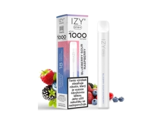 IZY ONE+ 1000 BLUEBERRY SOUR RASPBERRY 18MG
