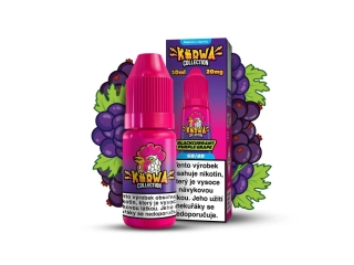 KURWA COLLECTION E-LIQUID BLACKCURRANT PURPLE GRAPE 20mg