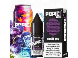 E-liquid - POPIC! - Grape Mix 10ml / 20mg