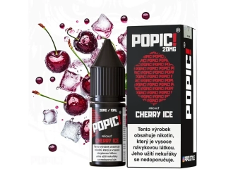 E-liquid - POPIČ! - Cherry Ice 10ml / 20mg