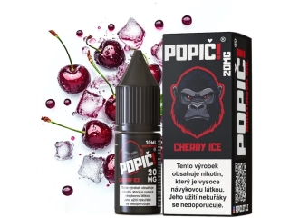 E-liquid - POPIČ! - Cherry Ice 10ml / 20mg