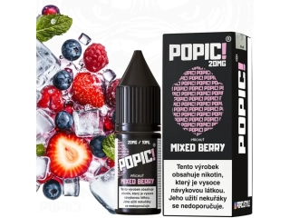 E-liquid - POPIČ! - Mixed Berry 10ml / 20mg