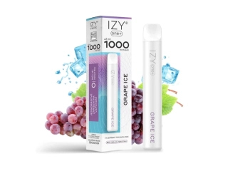 IZY ONE+ 1000 GRAPE ICE 0MG