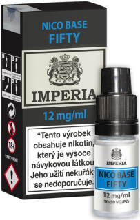 Nikotinová báze IMPERIA Fifty PG50-VG50 10ml-12mg 1Pack