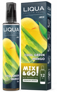 Příchuť Liqua Mix&Go 10ml Cool Green Mango
